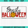 Sporty Halloween Svg