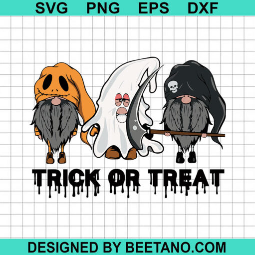 Gnomes Trick Or Treat Svg