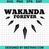Wakanda Forever Svg