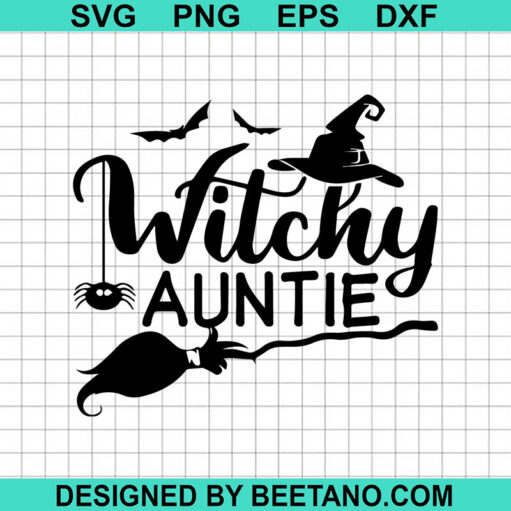 Witchy Auntie SVG