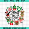 Mickey Christmas Snacks Svg