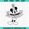 Mickey Mouse Happy Birthday Svg
