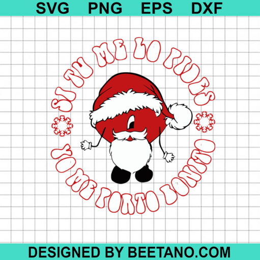 Bad Bunny Santa Claus Svg