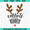 Carrots For The Reindeer Svg