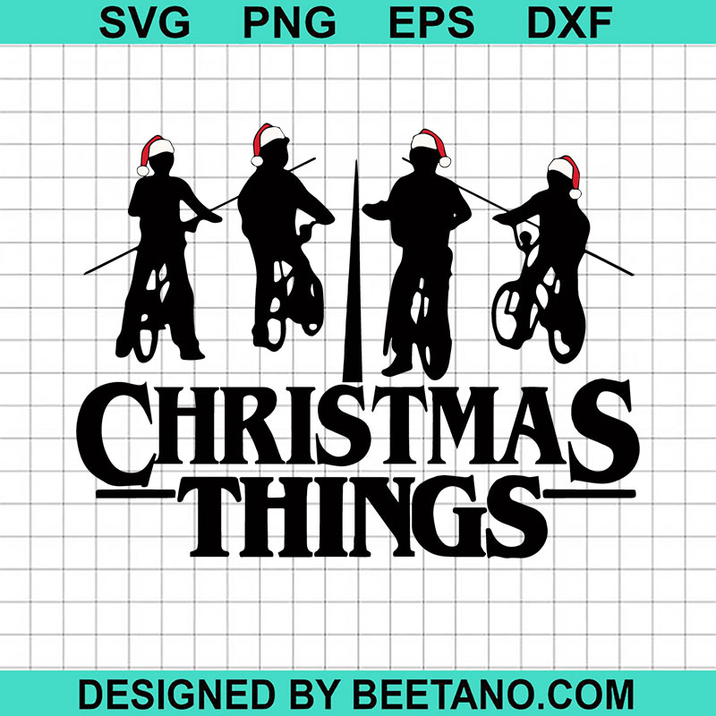 Christmas Things SVG, Stranger Things Christmas SVG, Stranger Things