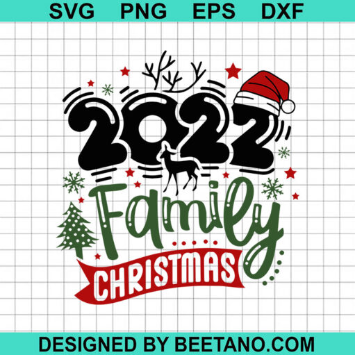 2022 Family Christmas Svg