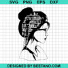 Girl Who Loves Books Svg