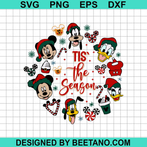 Disney Tis The Season Svg
