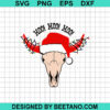 Moo Moo Moo Christmas Svg