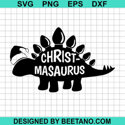 Christmasaurus Svg