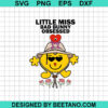 Little Miss Bad Bunny Obsessed Svg