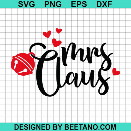 Christmas Mrs Claus Svg