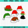 Christmas Hat Bundle Svg