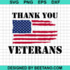 Thank You Veterans Svg