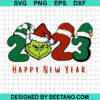 Grinch Happy New Year Svg