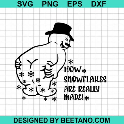 How Snowflakes Are Really Made Svg