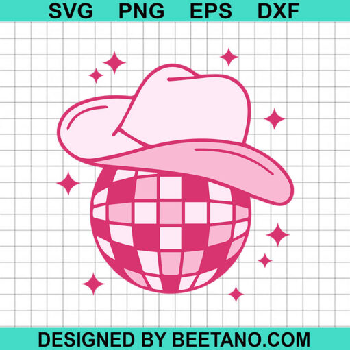 Howdy Disco Ball Svg