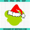 Grinch Mickey Head Svg