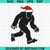 Bigfoot Christmas Svg
