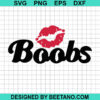 Kiss Boobs Svg
