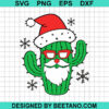 Santa Cactus Svg