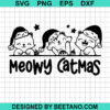 Meowy Catmas Svg
