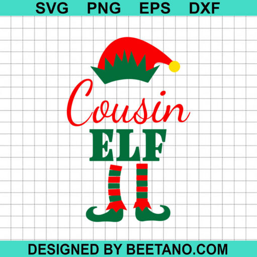 Cousin Elf Svg