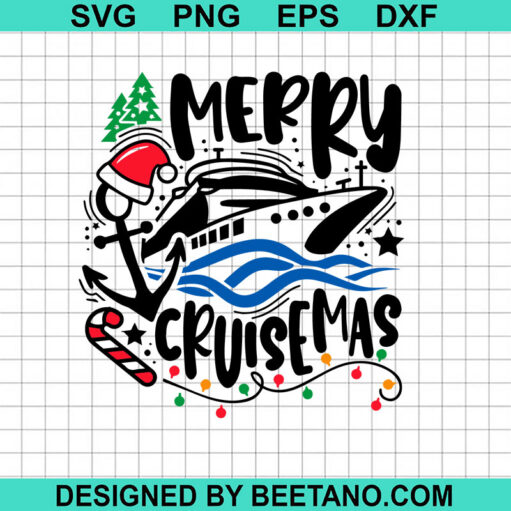 Merry Cruisemas Svg