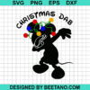 Christmas Mickey Dabbing Svg