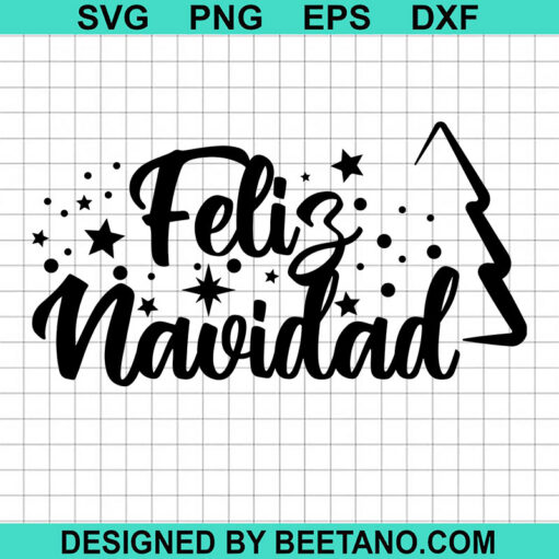 Feliz Navidad Svg