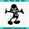 Mickey Darth Vader Svg