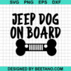 Jeep Dog On Board Svg