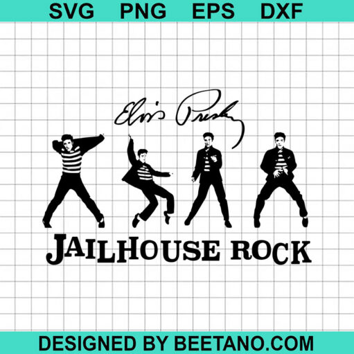 Elvis Presley Jailhouse Rock Svg