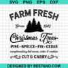 Farm Fresh Christmas Tree Svg