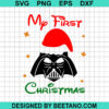 Darth Vader My First Christmas Svg