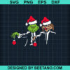 Grinch Holding Ornament Svg