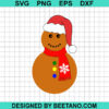 Gingerbread Snowman Svg