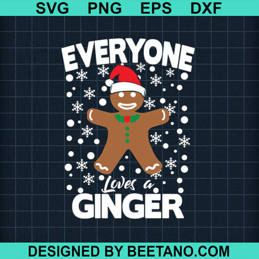 Everyone Gingerbread Svg