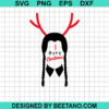 Wednesday Addams Christmas Svg