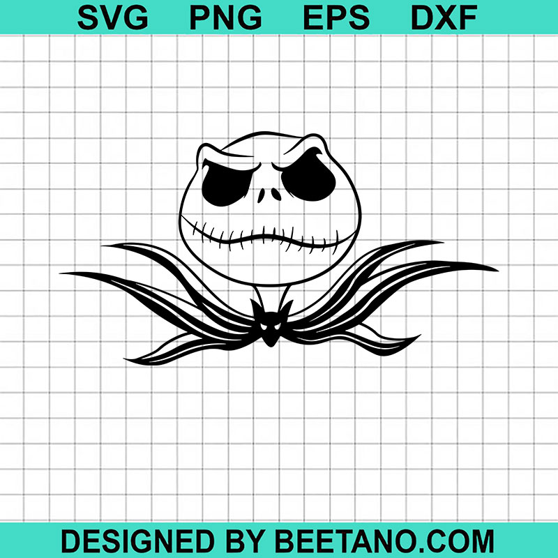 Jack Skellington SVG, Nightmare Before Christmas SVG, Jack SKellington