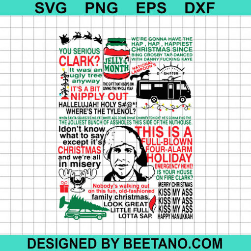 National Lampoons Christmas Vacation Svg