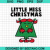 Little Miss Christmas Svg