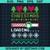 Christmas Loading Ugly Sweater Svg