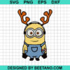 Reindeer Minion Svg