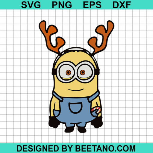 Reindeer Minion Svg