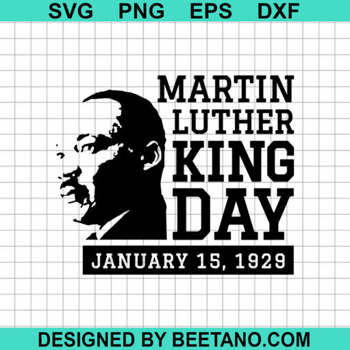 Martin Luther King Day Svg