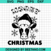 Mooey Christmas Svg