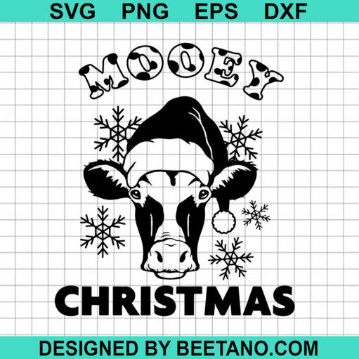Mooey Christmas SVG