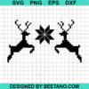 Pixel Reindeer Svg