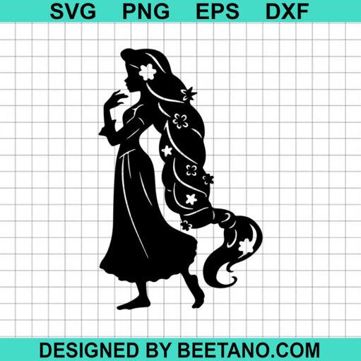 Rapunzel Disney Princess SVG